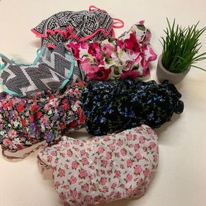 Six cotton baby doll dresses